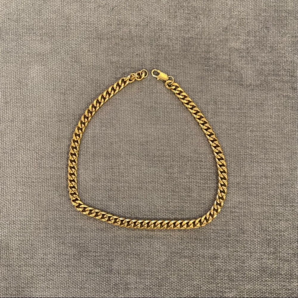 Mens 18 in gold plated Miami Cuban link